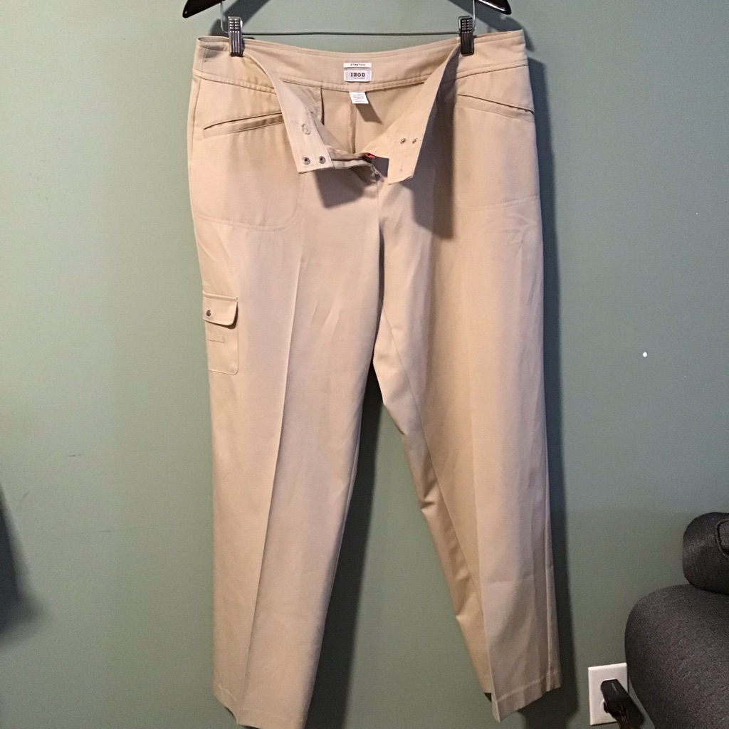 Izod Golf Classic Stretch Womens Golf Pants Size 14 Regular Preowned